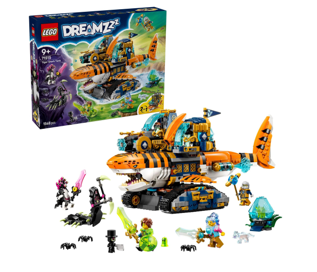 LEGO DREAMZZZ 71515 Rekinoczołg tygrysi - 1473530 - zdjęcie 2